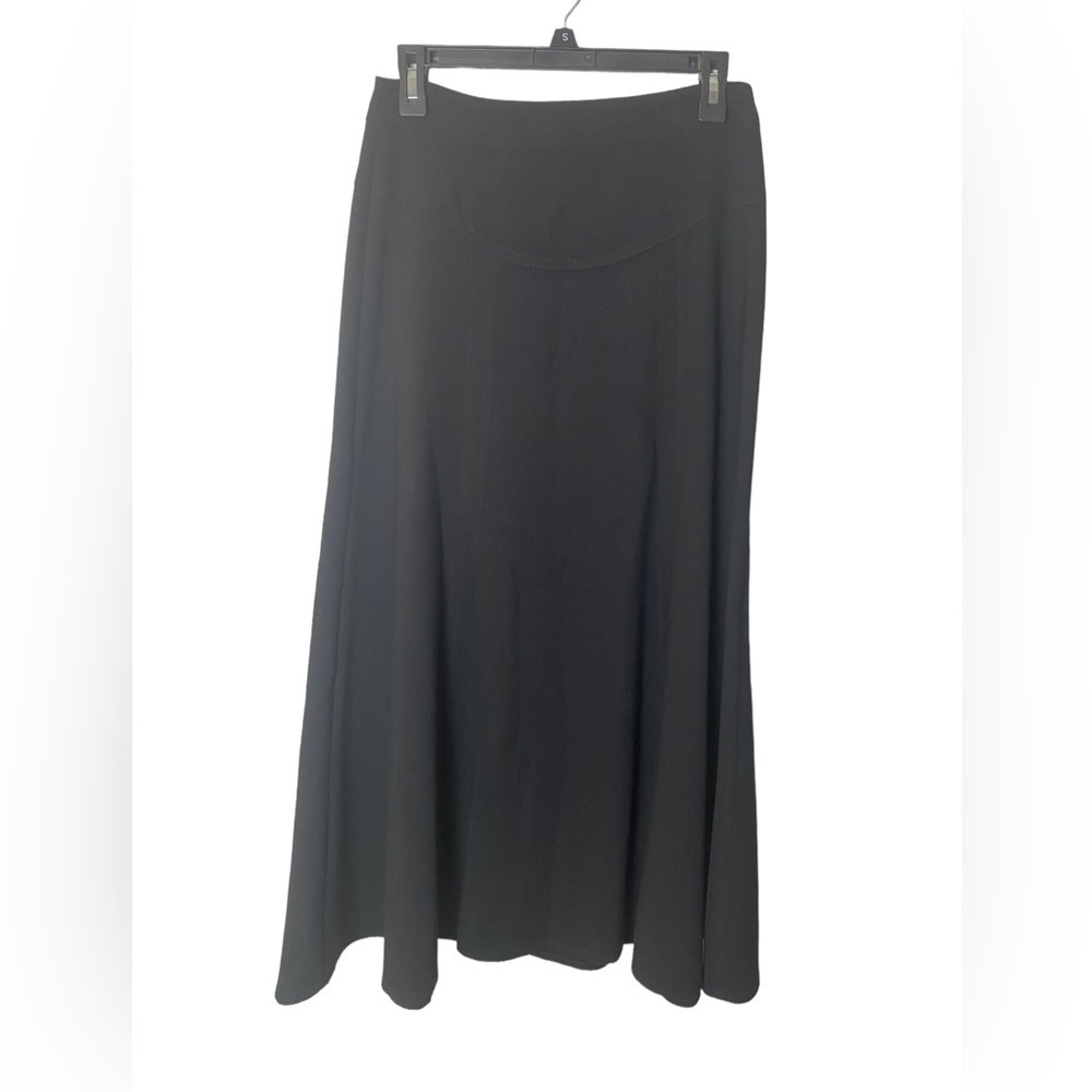 Cabi Black Flared Boot Skirt Style #735 Size 6
